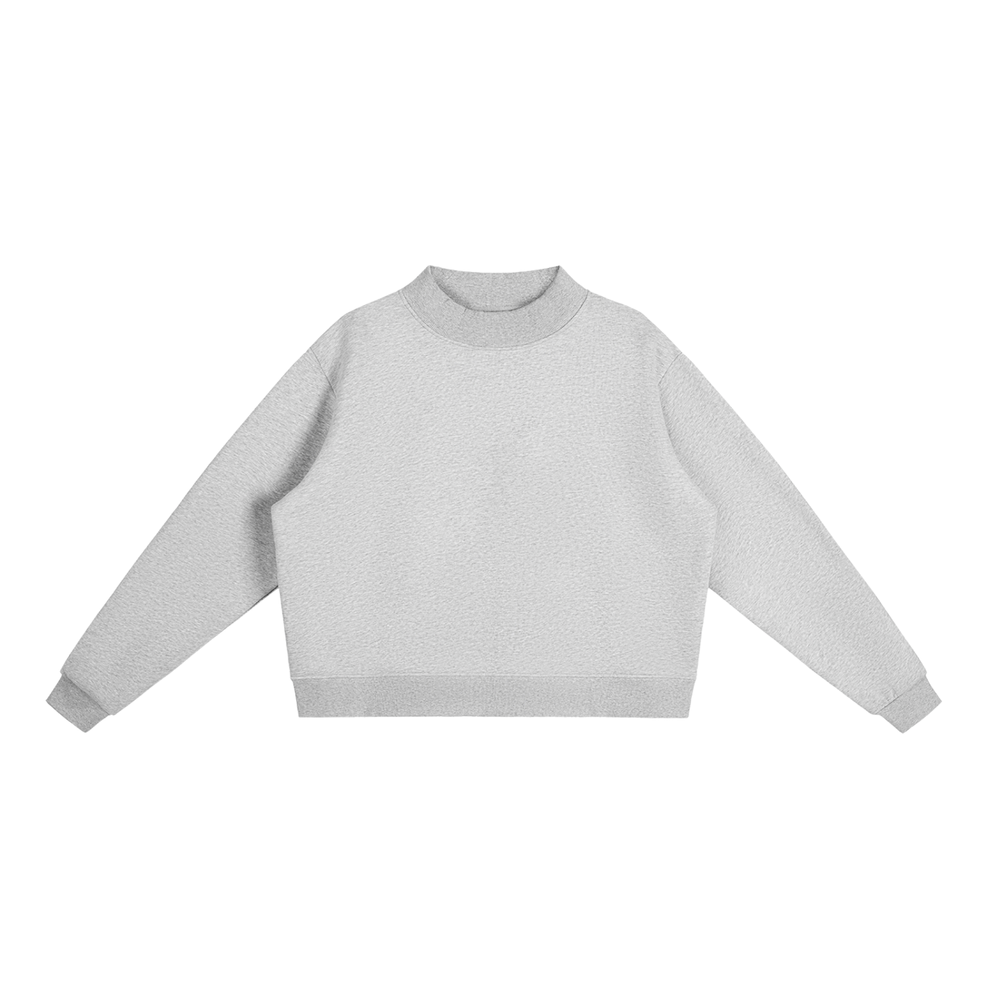Women's Fleece Mock-Neck Sweatshirt — 350 GSM