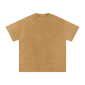 Snow-Washed Oversized Tee — 250 GSM