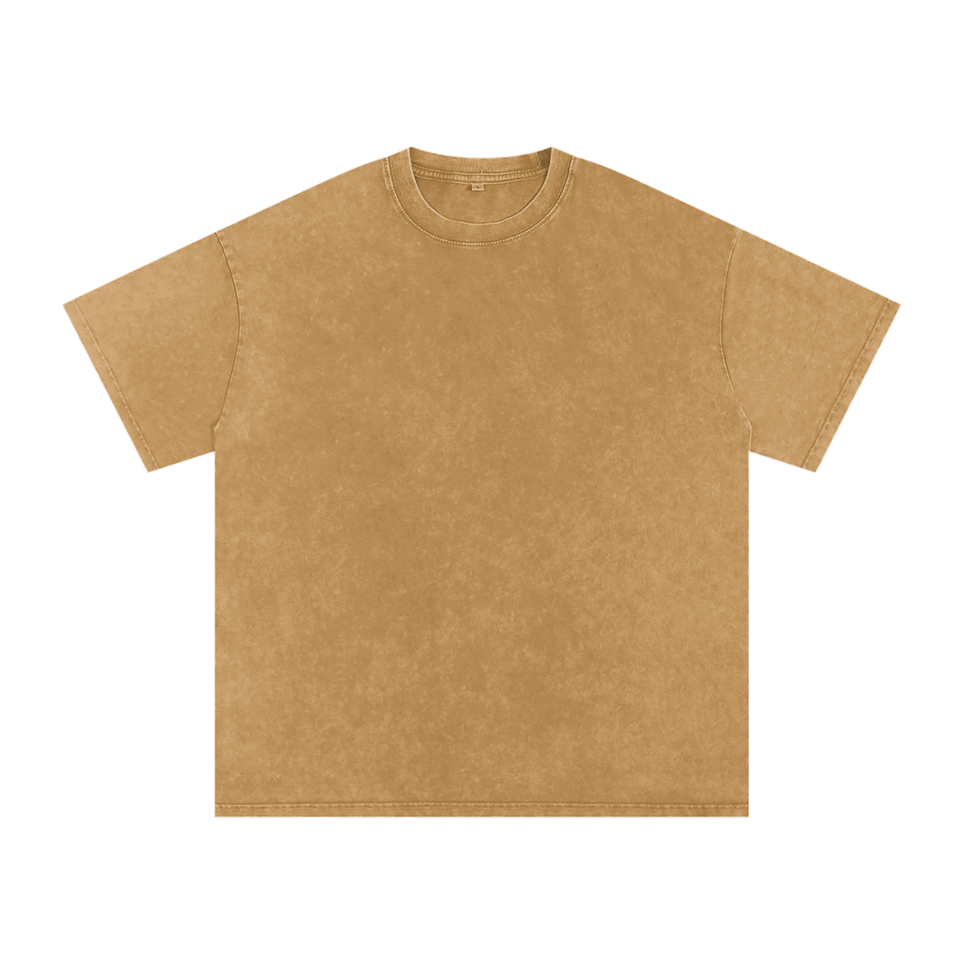 Snow-Washed Oversized Tee — 250 GSM