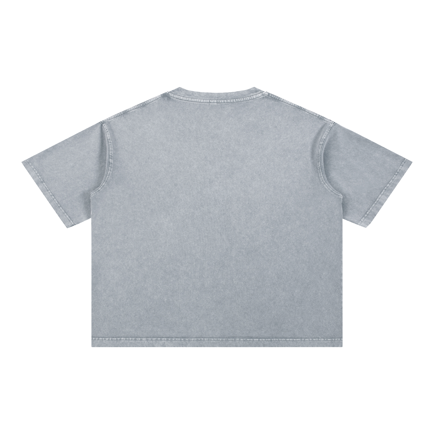 Mineral-Wash Boxy Tee — 275 GSM
