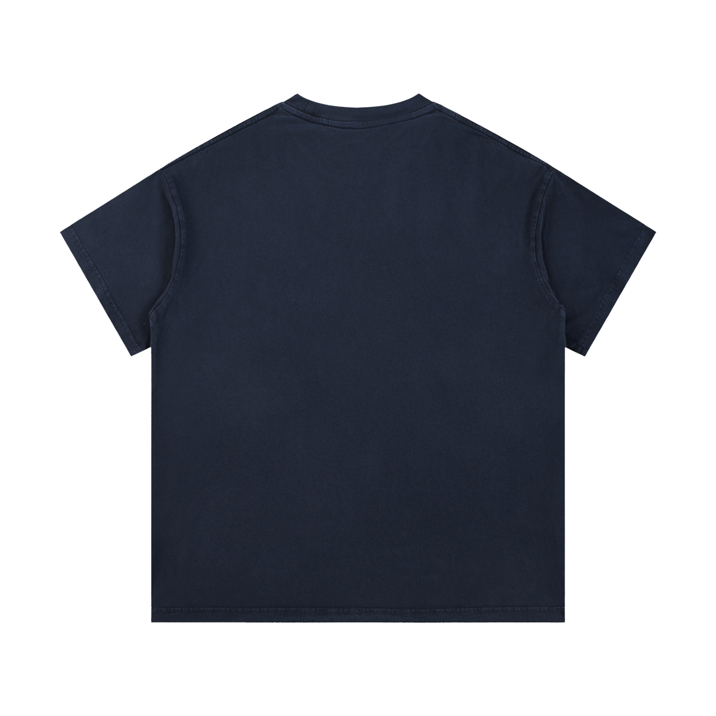 Vintage-Wash Cotton Tee — 230 GSM