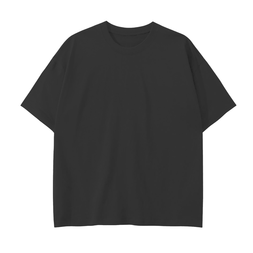 Drop-Shoulder Cotton Tee — 250 GSM by THR3ADS