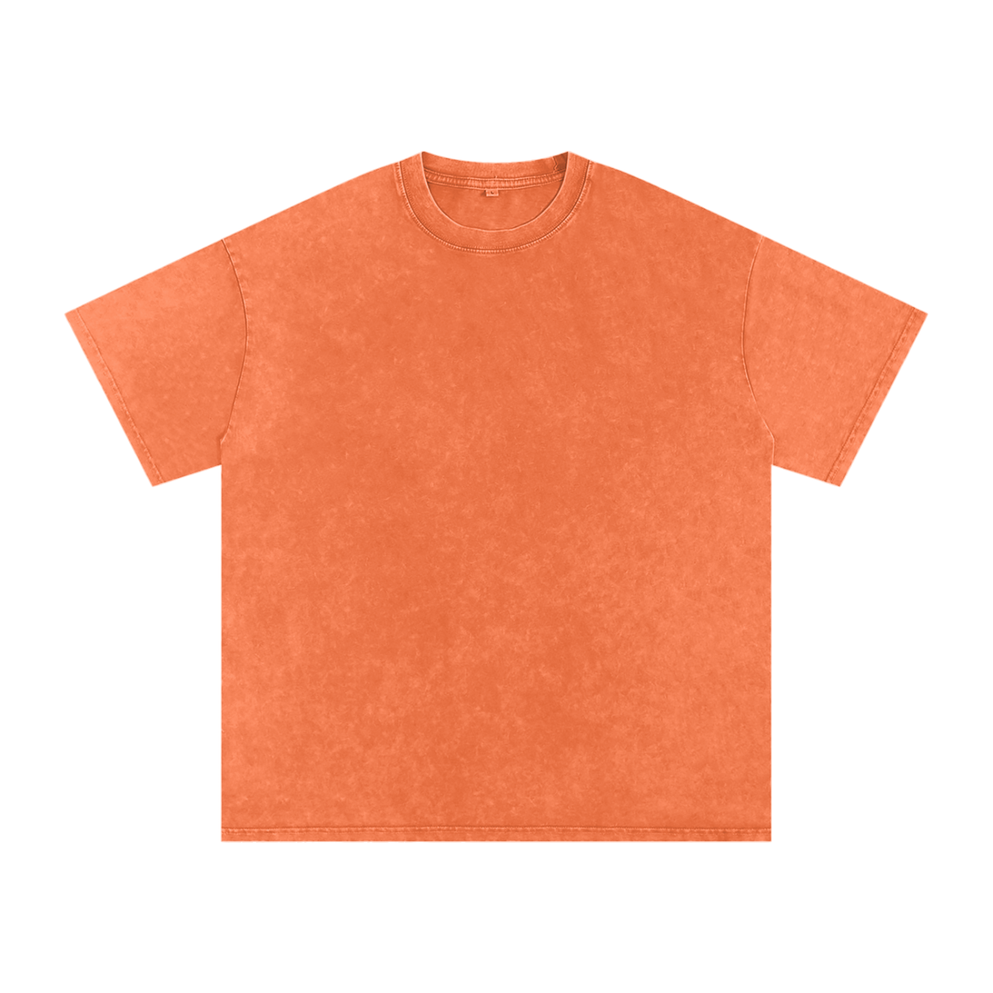 Snow-Washed Oversized Tee — 250 GSM