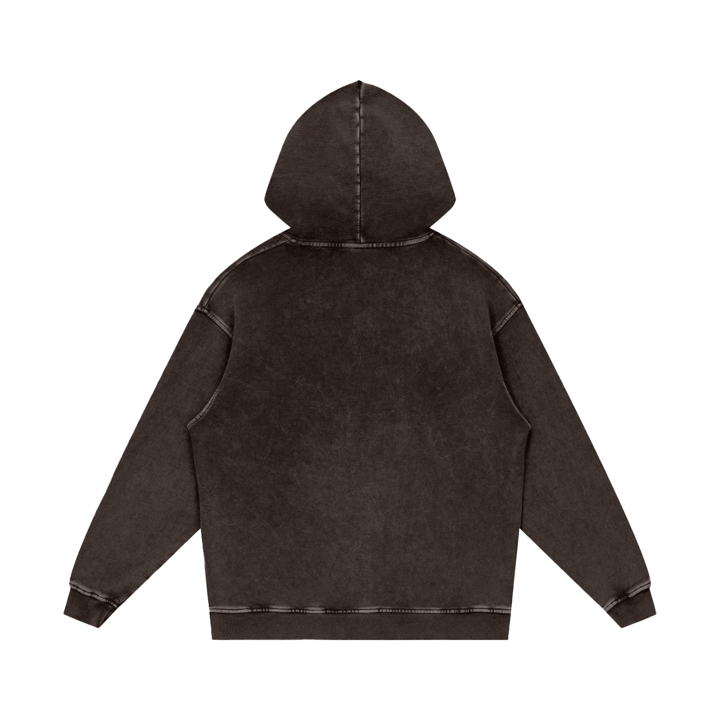 Snow-Washed Heavyweight Hoodie — 420 GSM