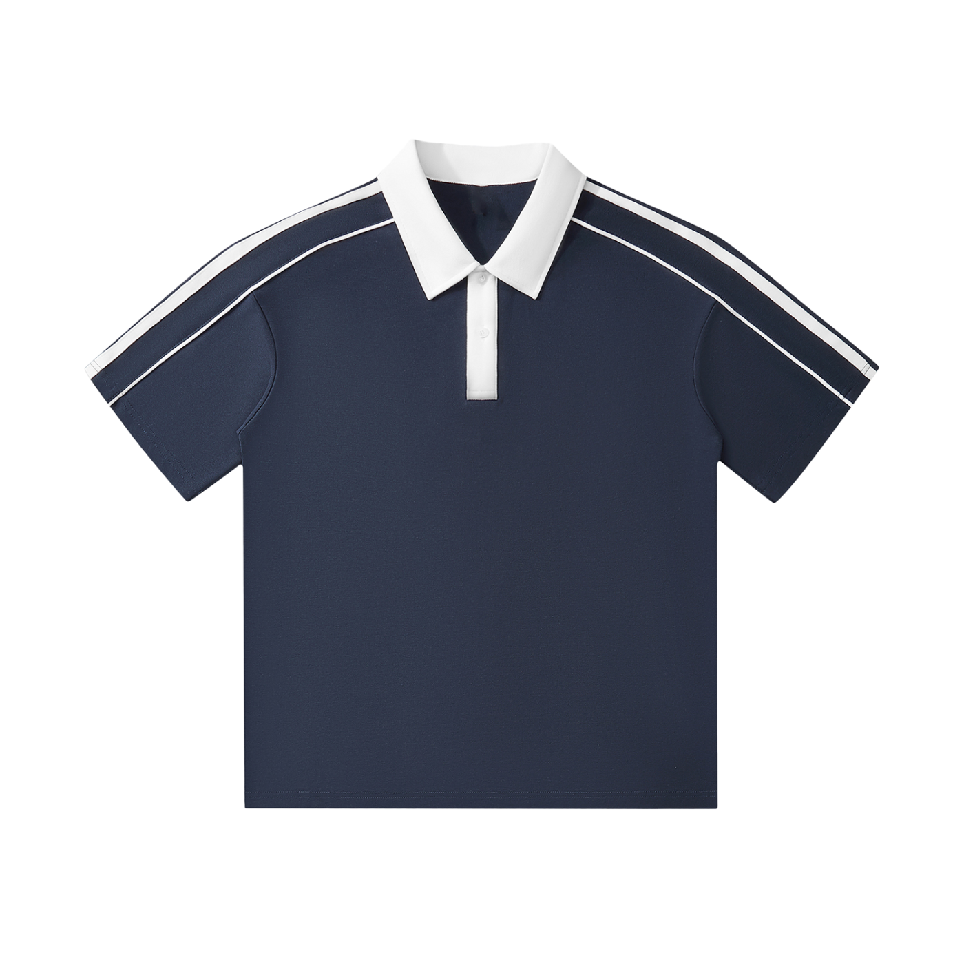 Contrast-Collar Polo — 240 GSM