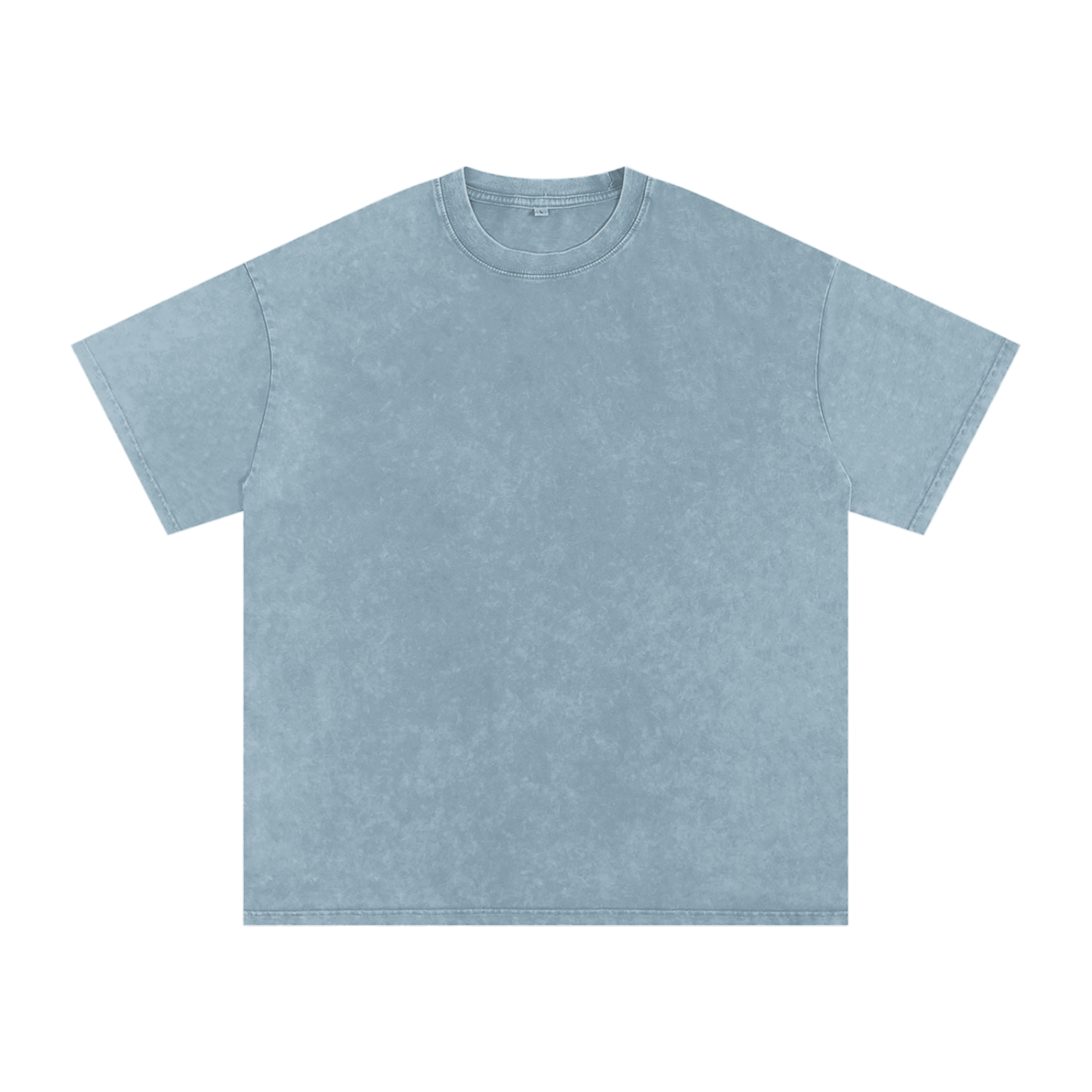 Snow-Washed Oversized Tee — 250 GSM