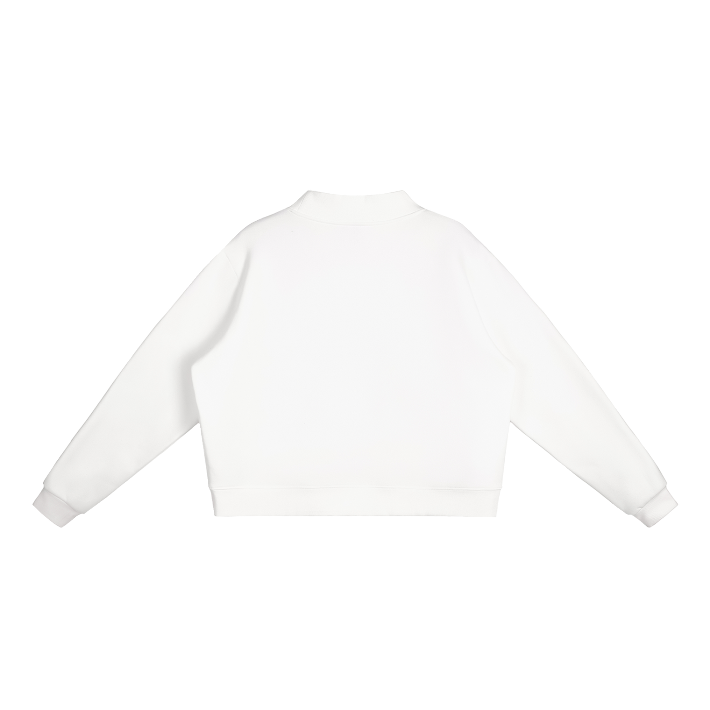 Women's Fleece Mock-Neck Sweatshirt — 350 GSM