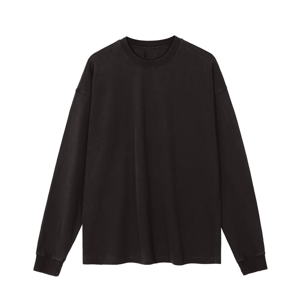 Vintage-Wash Long Sleeve — 280 GSM by THR3ADS