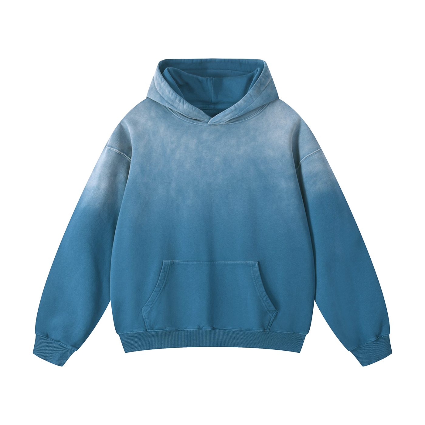 Sunfaded Oversized Hoodie — 400 GSM