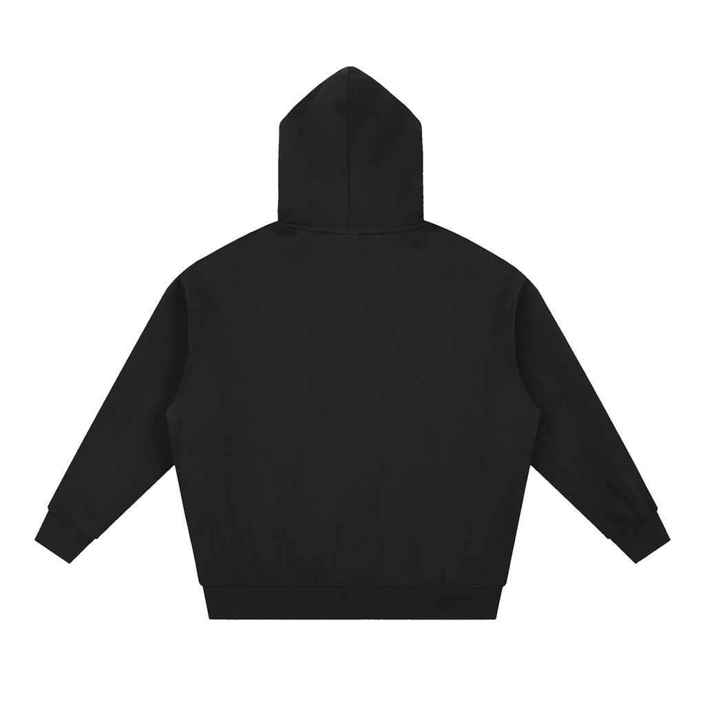Essential Fleece Boxy Hoodie — 345 GSM