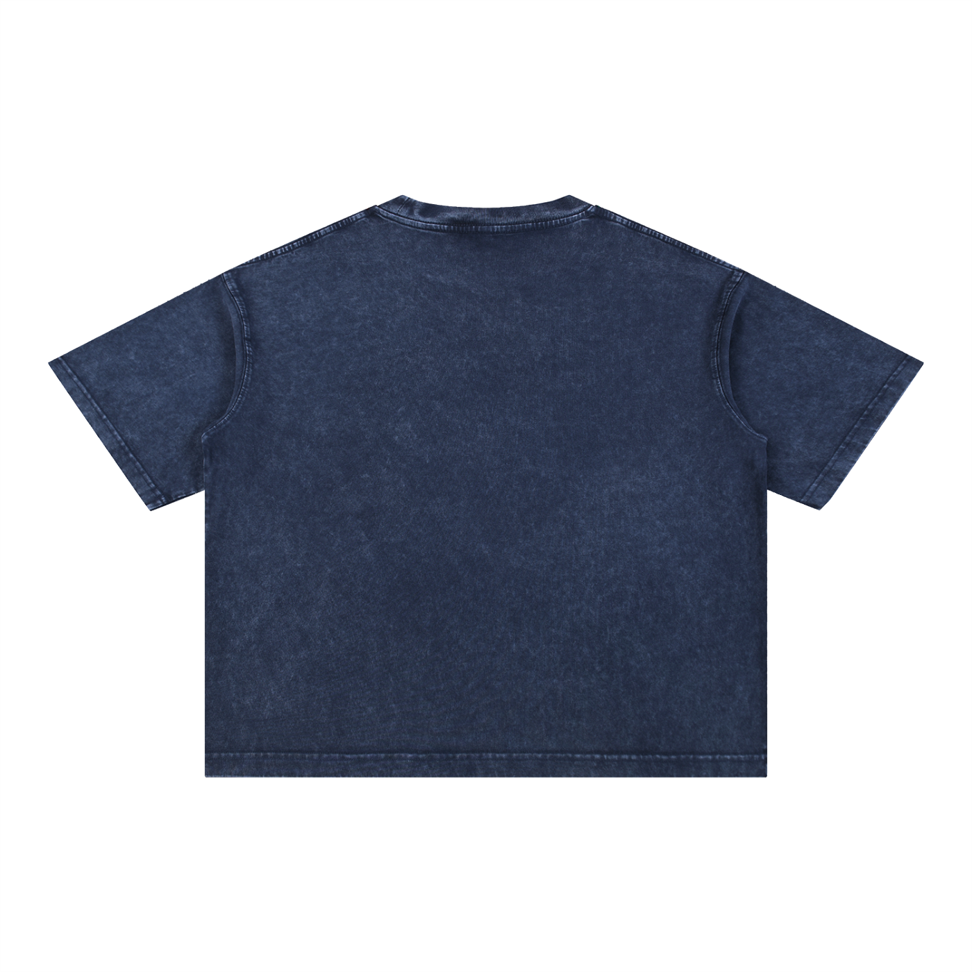 Mineral-Wash Boxy Tee — 275 GSM