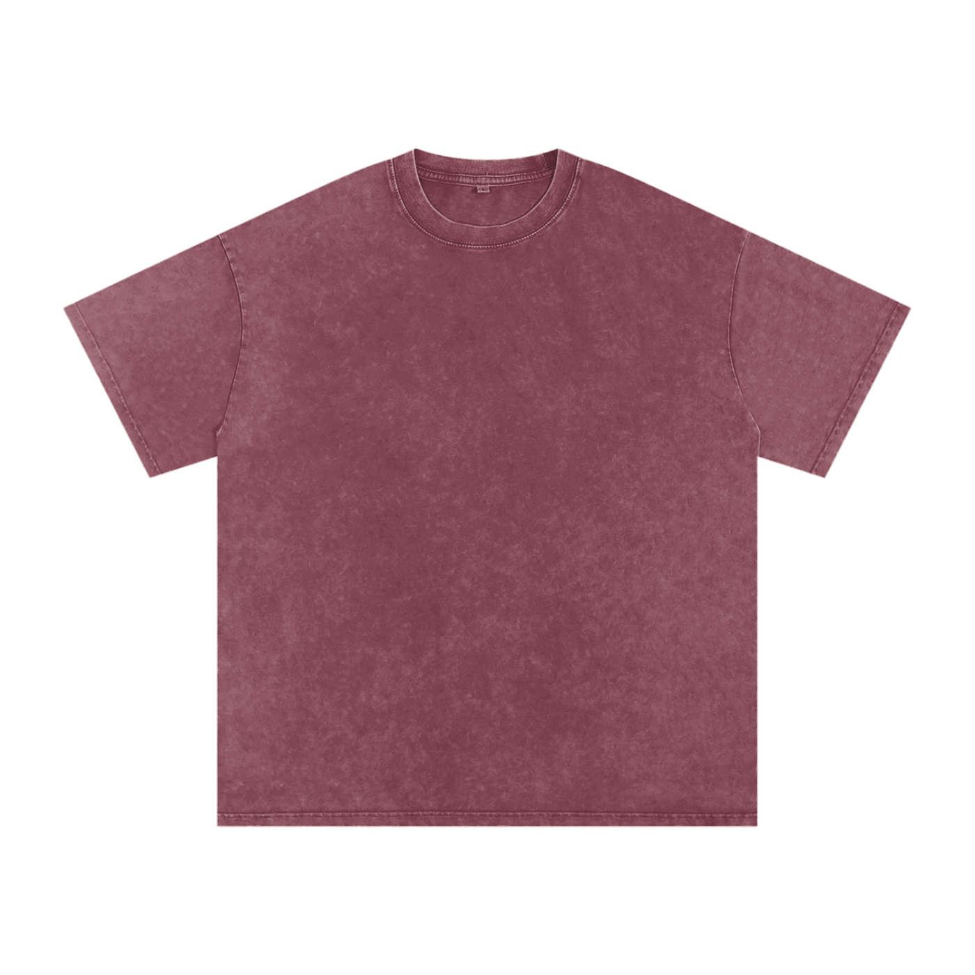 Snow-Washed Oversized Tee — 250 GSM