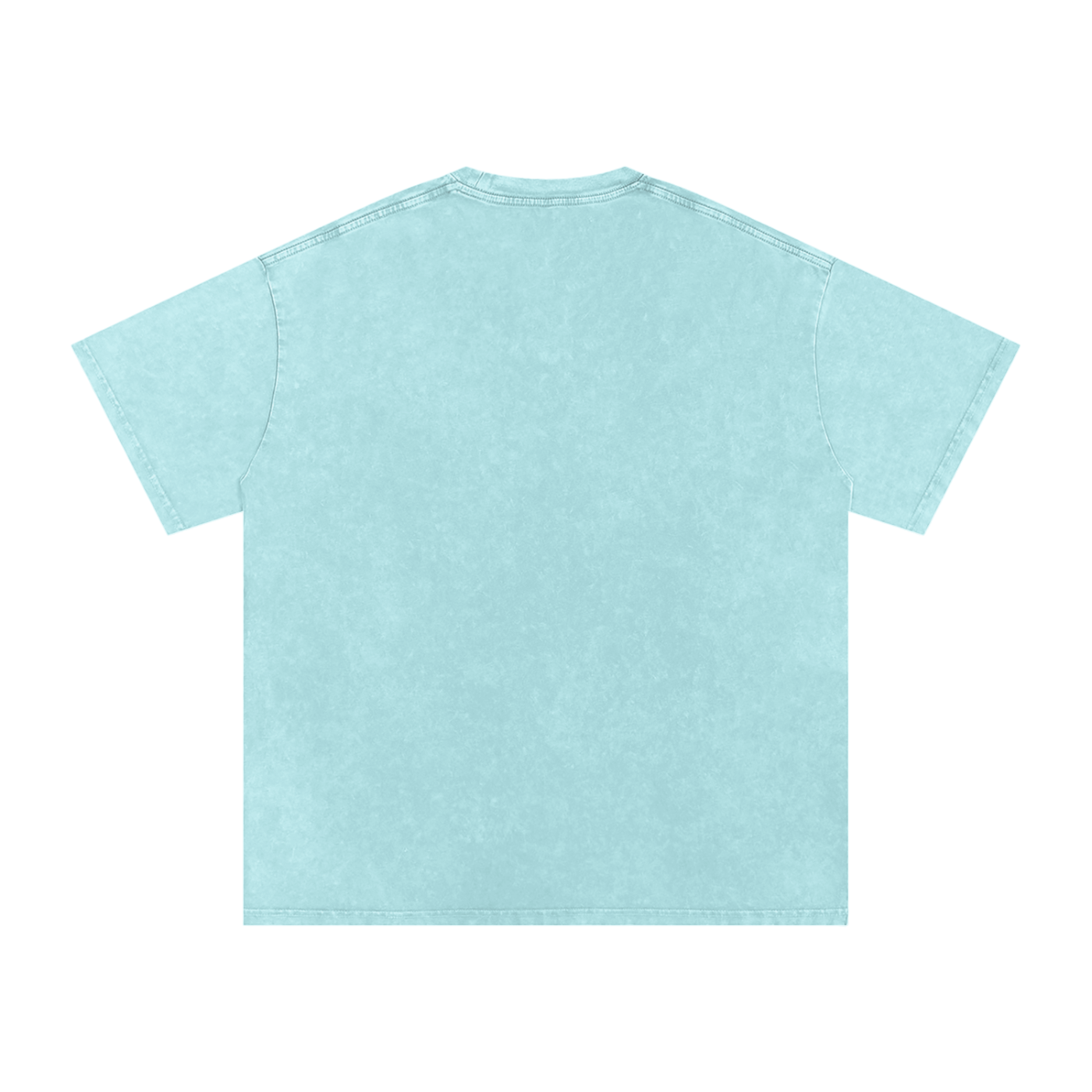 Snow-Washed Oversized Tee — 250 GSM