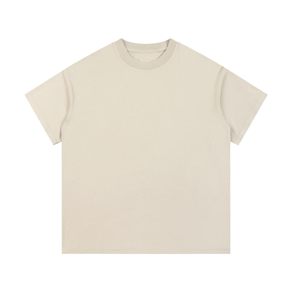 Vintage-Wash Cotton Tee — 230 GSM
