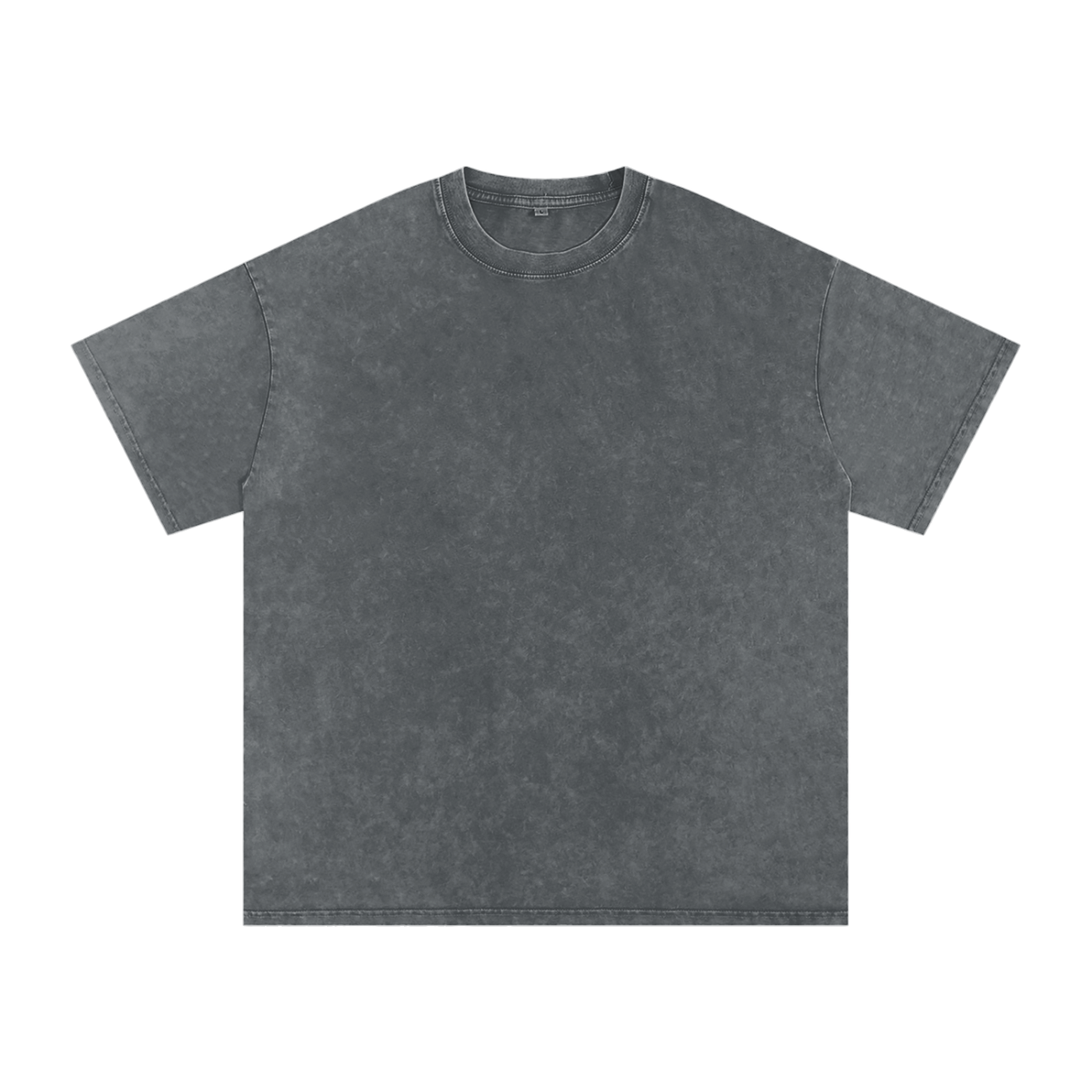 Snow-Washed Oversized Tee — 250 GSM