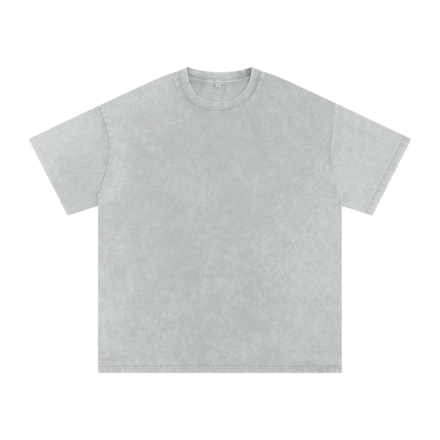 Snow-Washed Oversized Tee — 250 GSM
