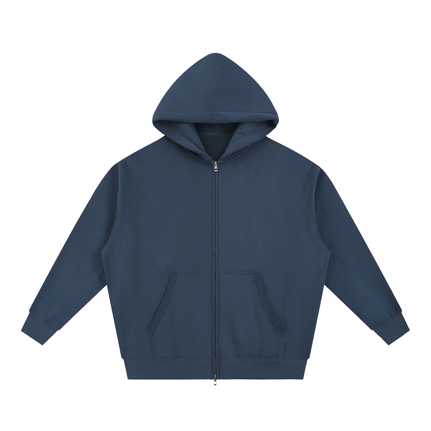 Essential Fleece Boxy Hoodie — 345 GSM