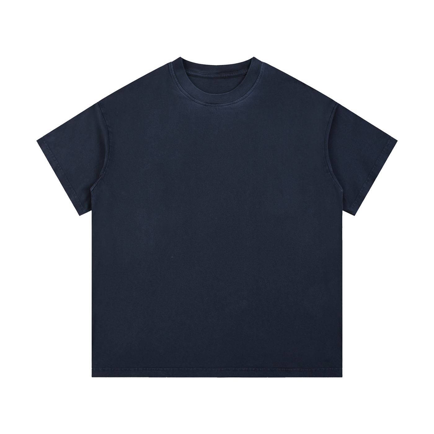 Vintage-Wash Cotton Tee — 230 GSM