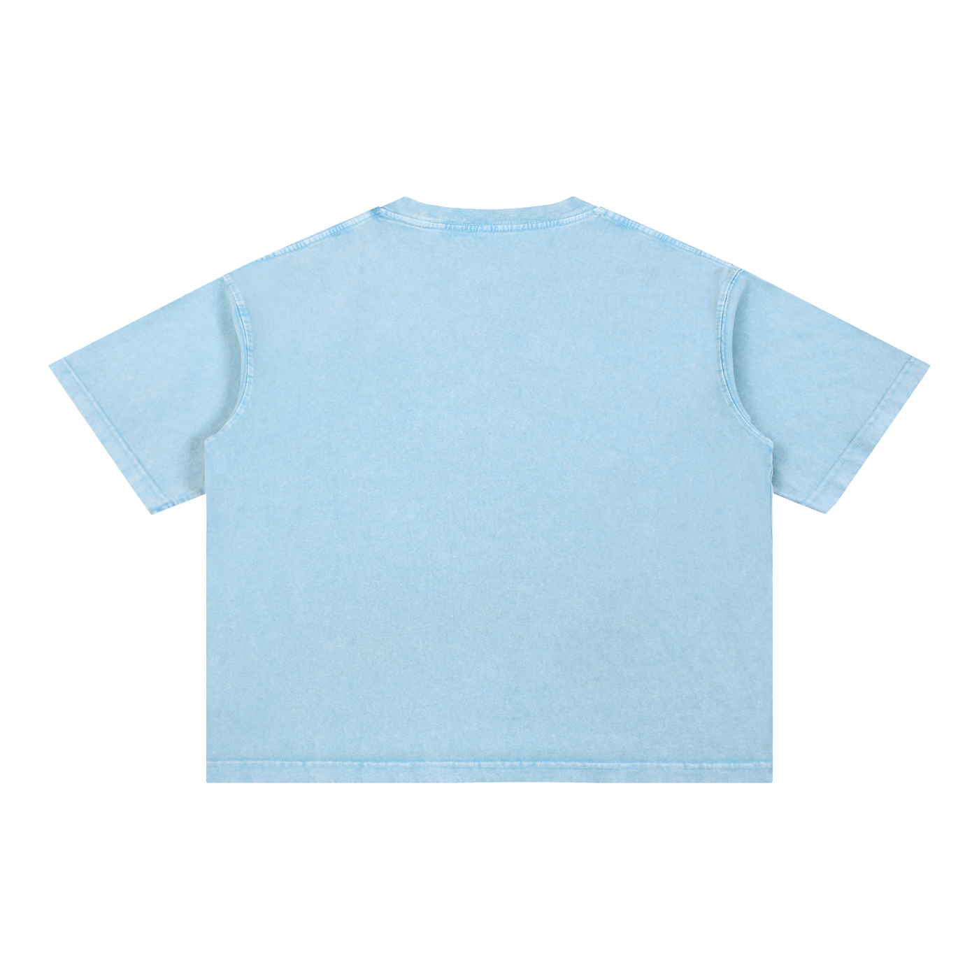 Mineral-Wash Boxy Tee — 275 GSM