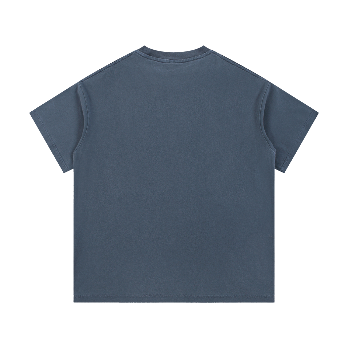 Vintage-Wash Cotton Tee — 230 GSM