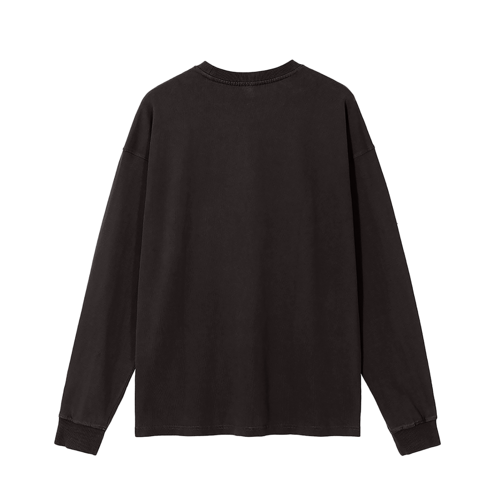 Vintage-Wash Long Sleeve — 280 GSM