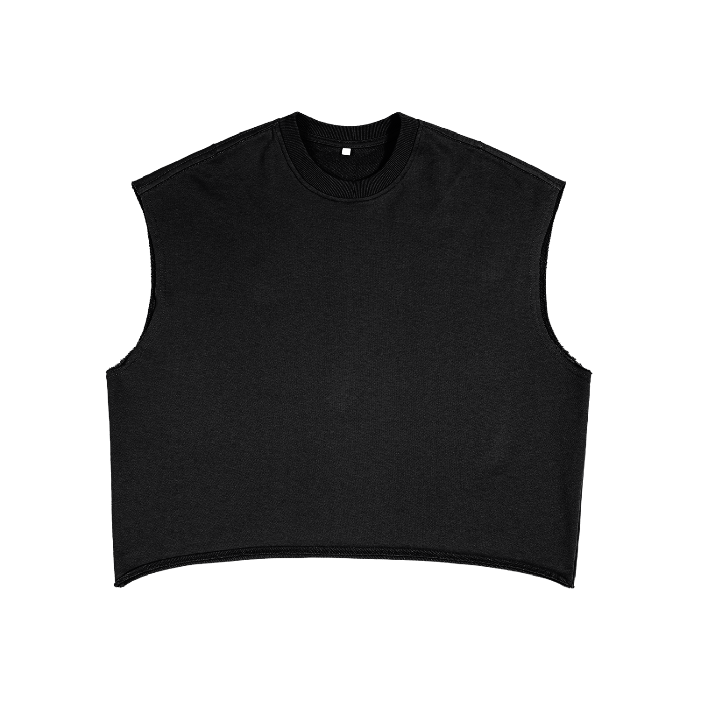 French Terry Boxy Tank — 340 GSM