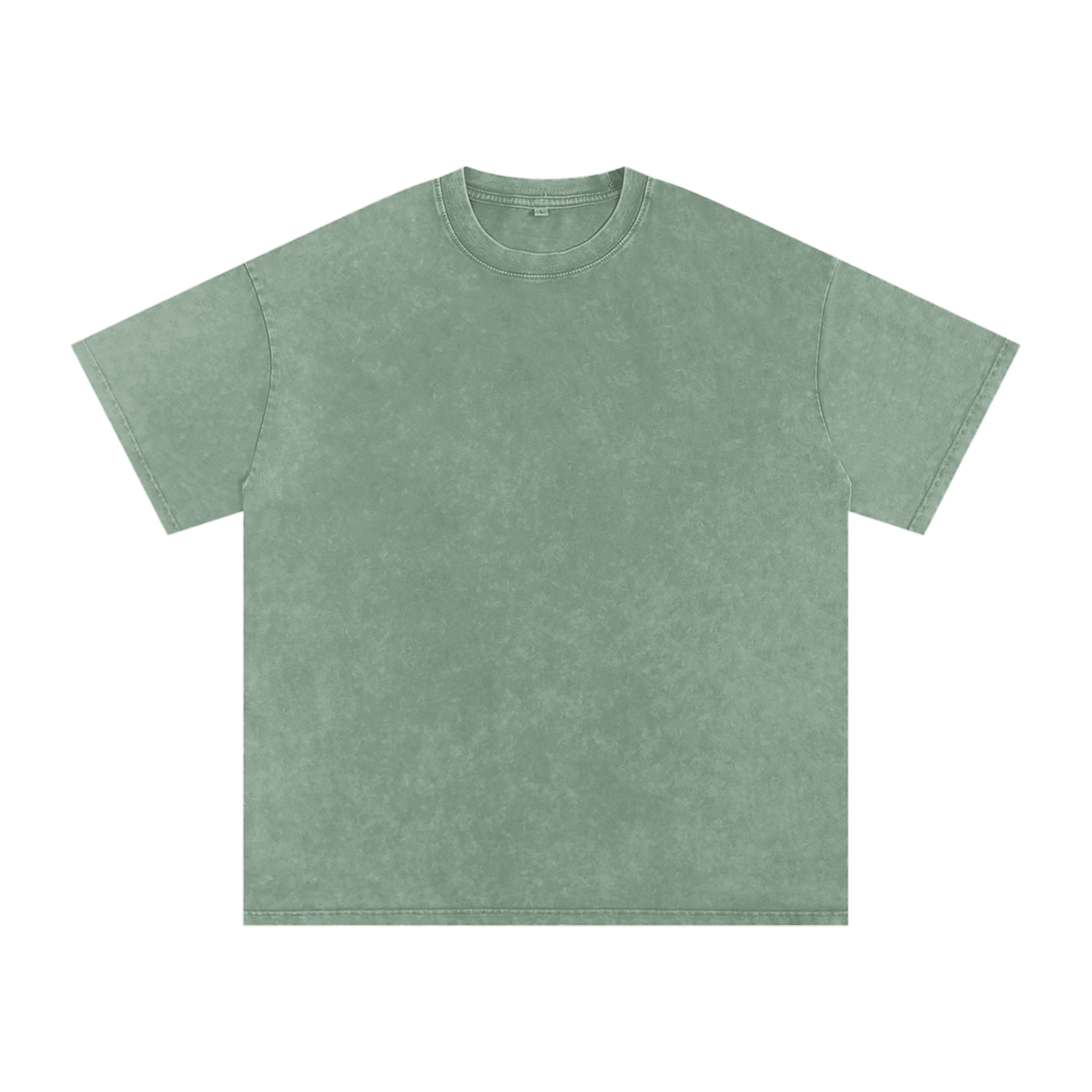 Snow-Washed Oversized Tee — 250 GSM
