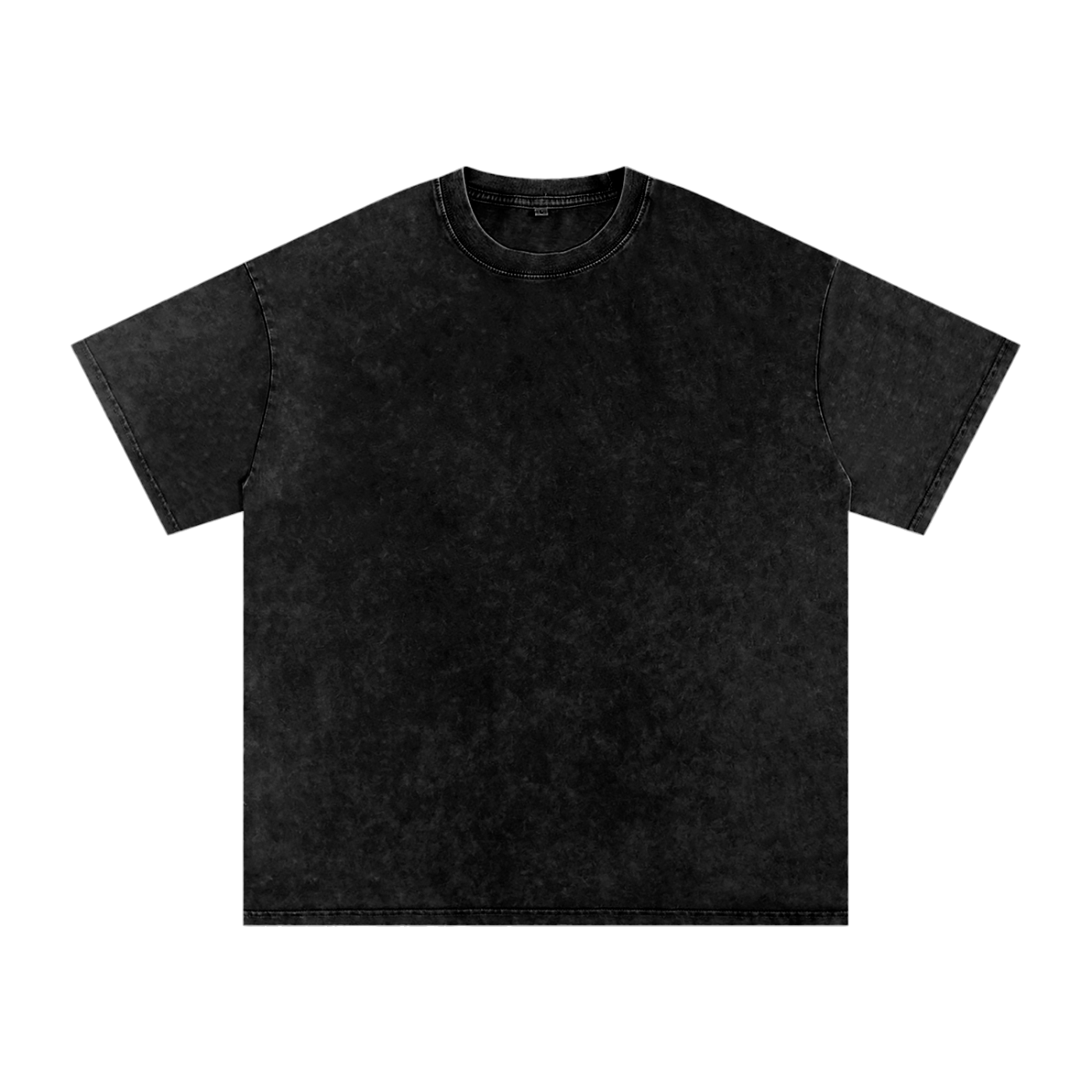 Snow-Washed Oversized Tee — 250 GSM