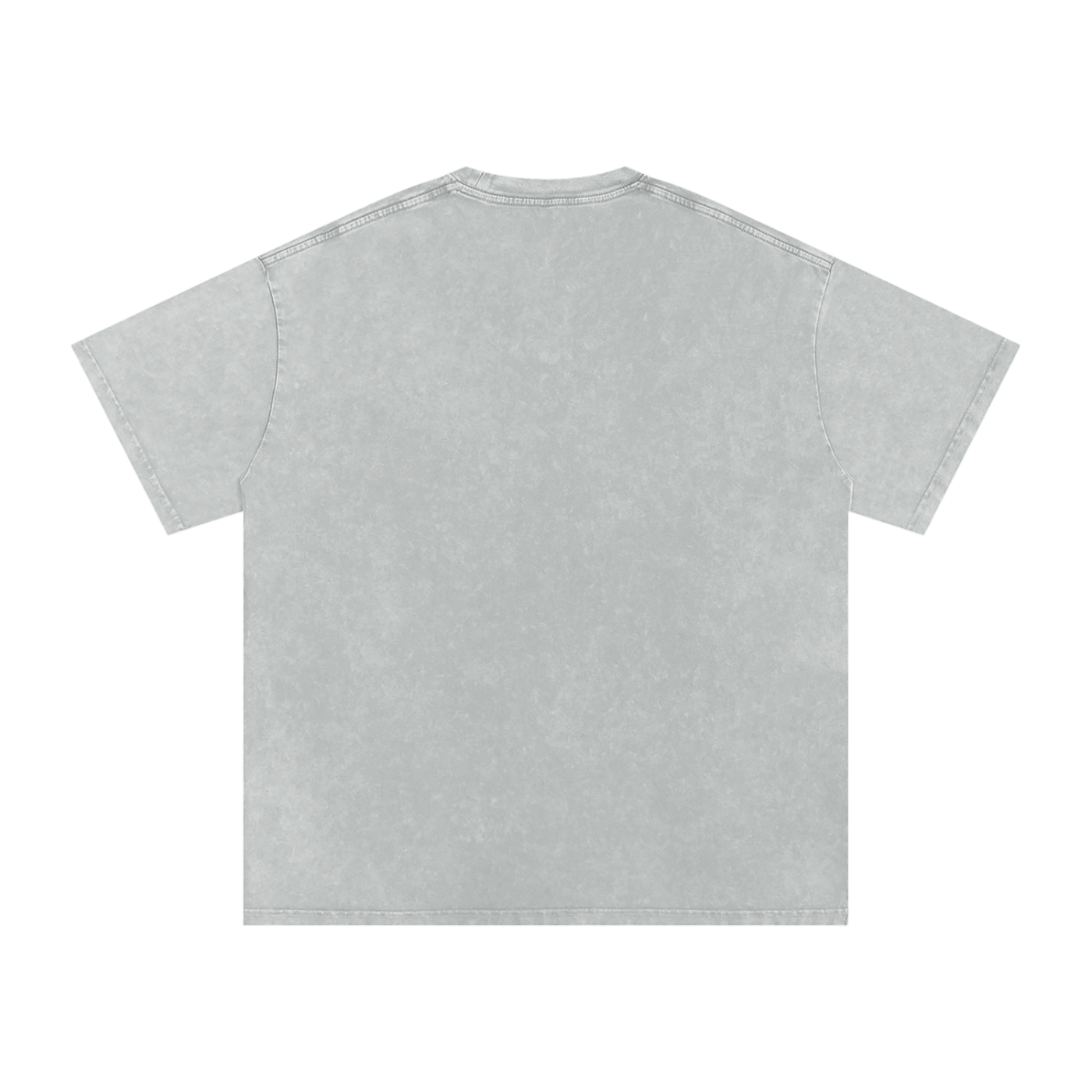 Snow-Washed Oversized Tee — 250 GSM