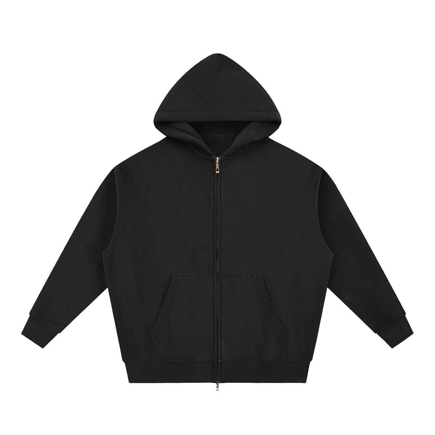 Essential Fleece Boxy Hoodie — 345 GSM