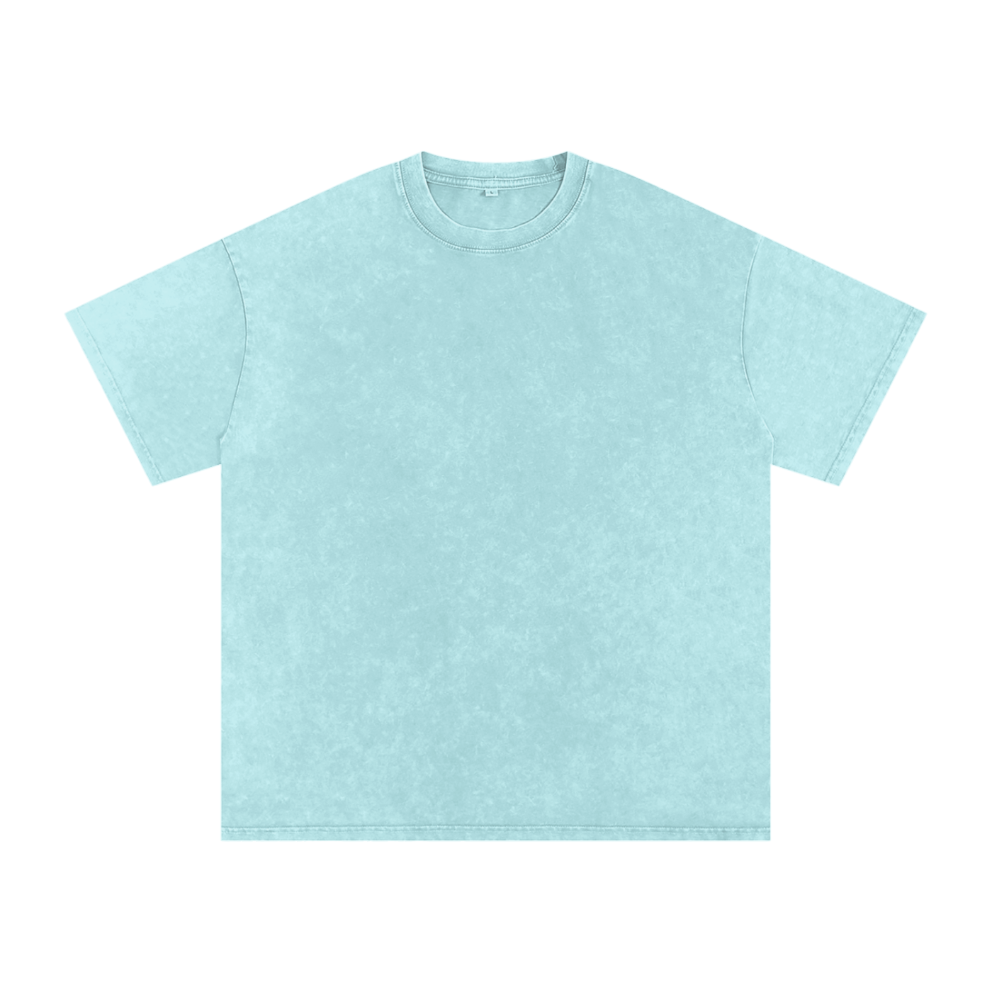 Snow-Washed Oversized Tee — 250 GSM