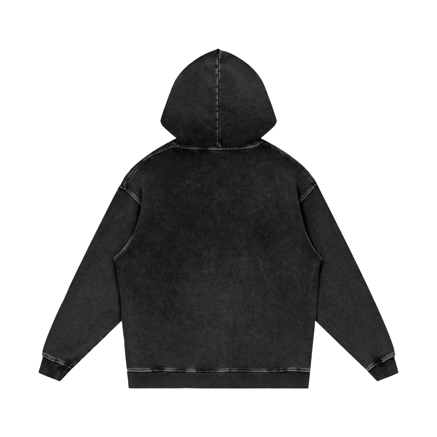 Snow-Washed Heavyweight Hoodie — 420 GSM