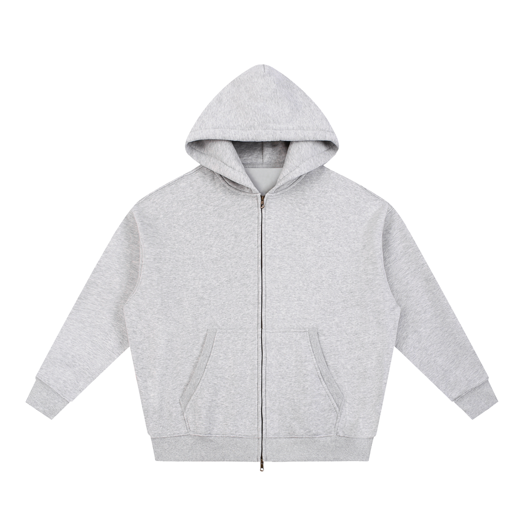 Essential Fleece Boxy Hoodie — 345 GSM