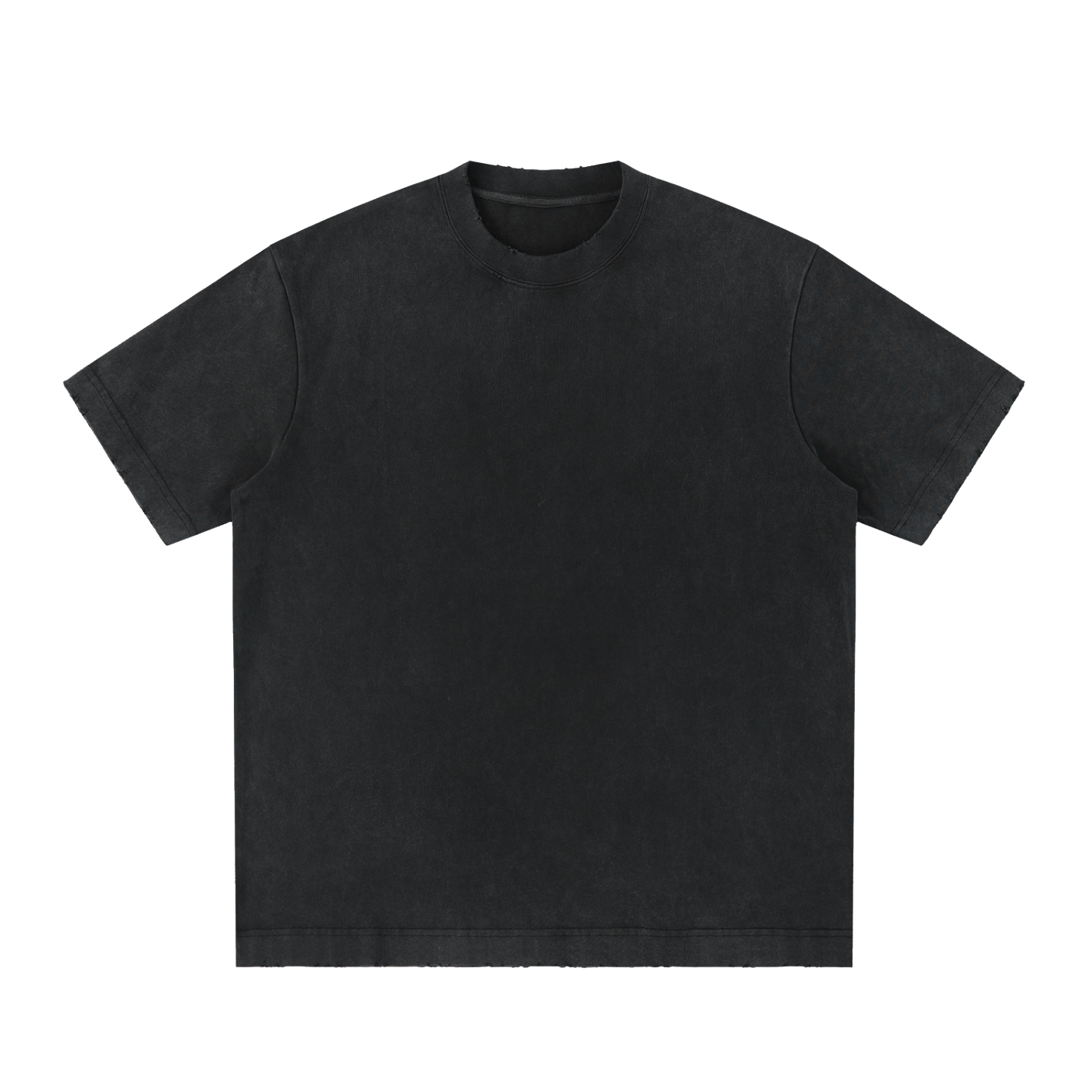 Vintage Frayed Heavyweight Tee — 430 GSM