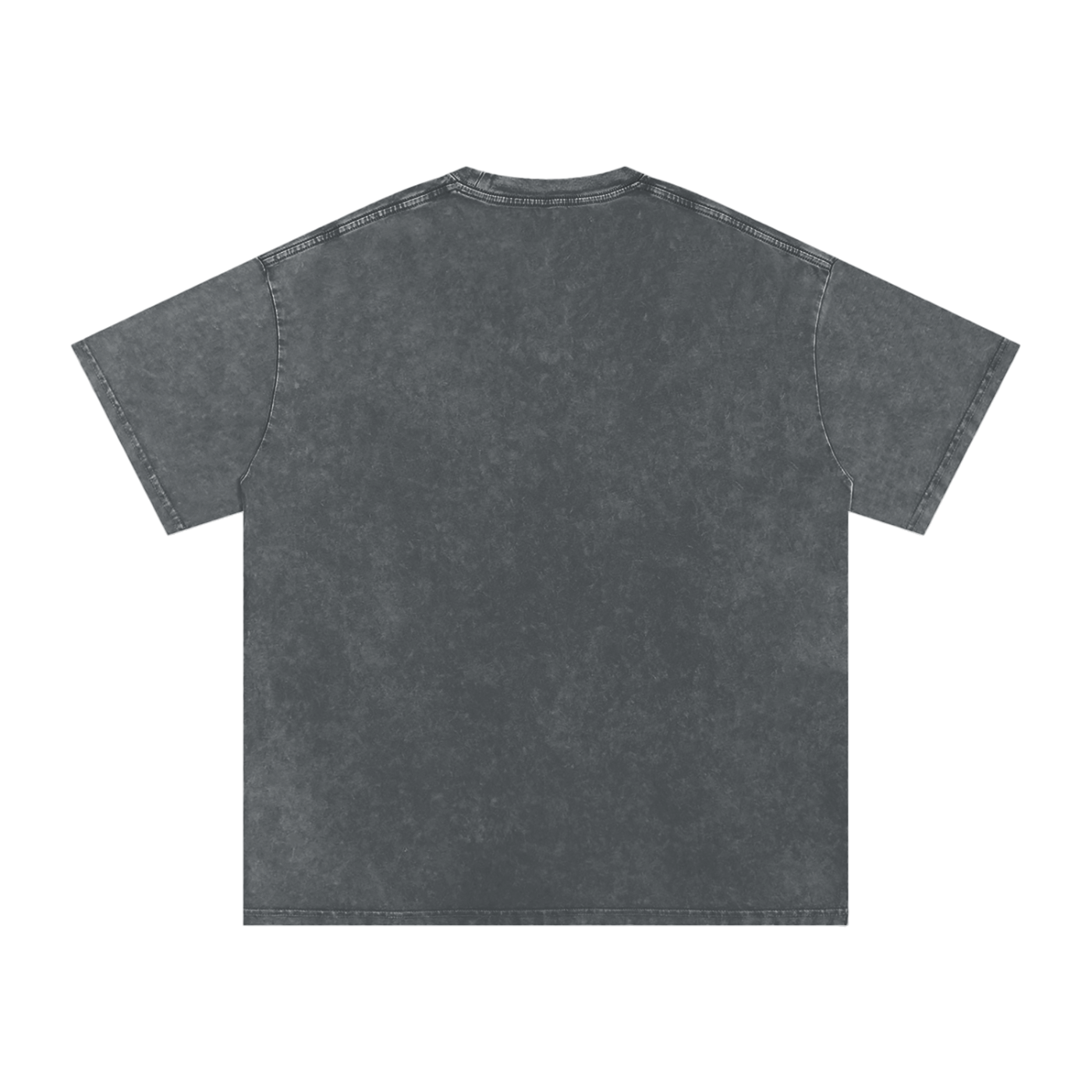 Snow-Washed Oversized Tee — 250 GSM