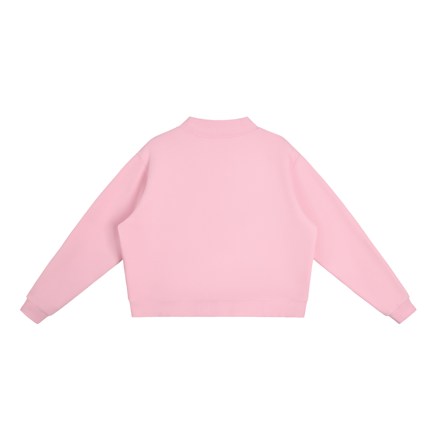 Women's Fleece Mock-Neck Sweatshirt — 350 GSM