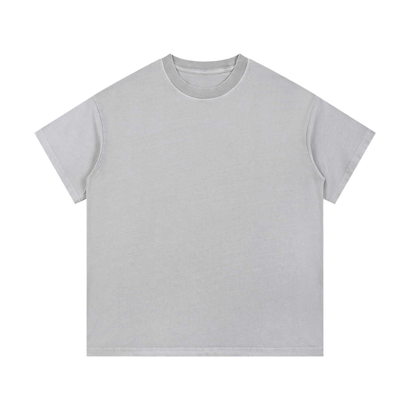 Vintage-Wash Cotton Tee — 230 GSM
