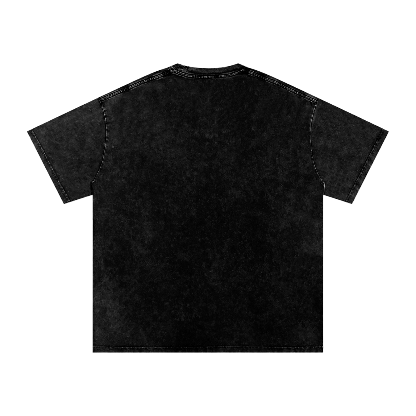 Snow-Washed Oversized Tee — 250 GSM