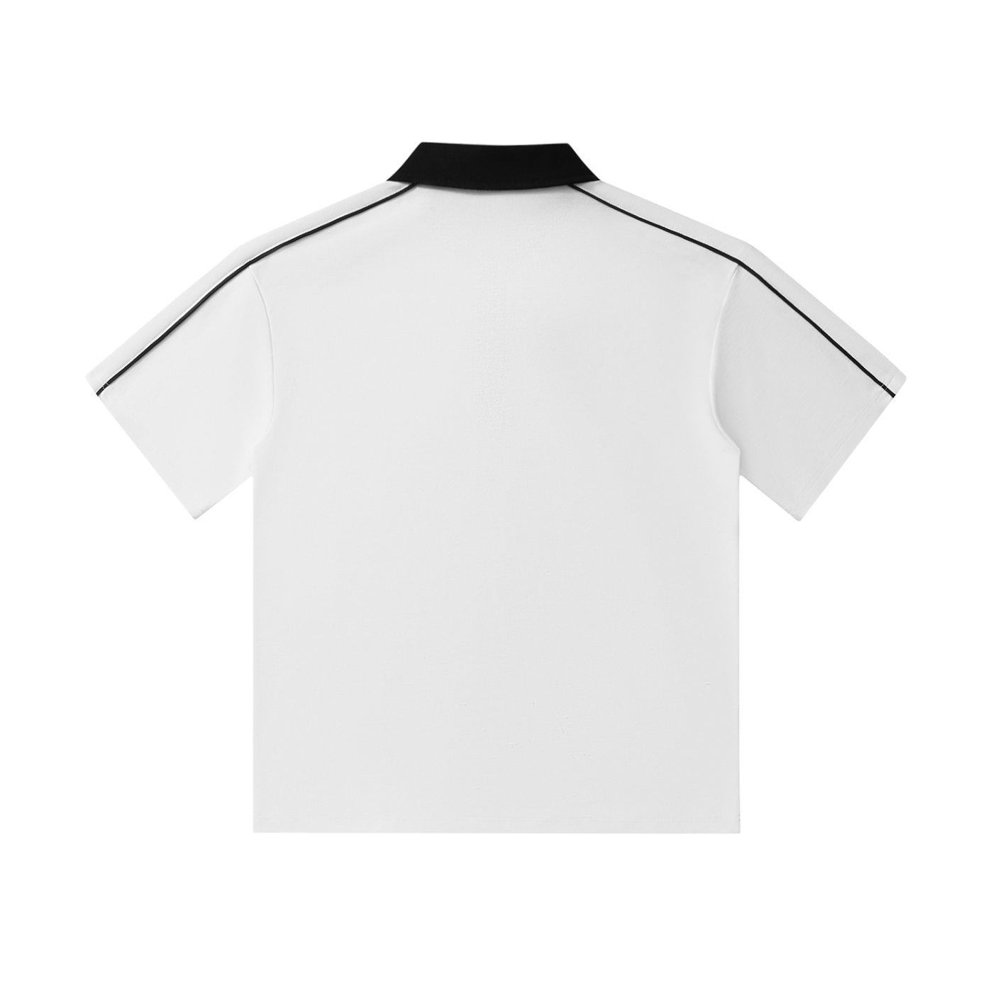 Contrast-Collar Polo — 240 GSM