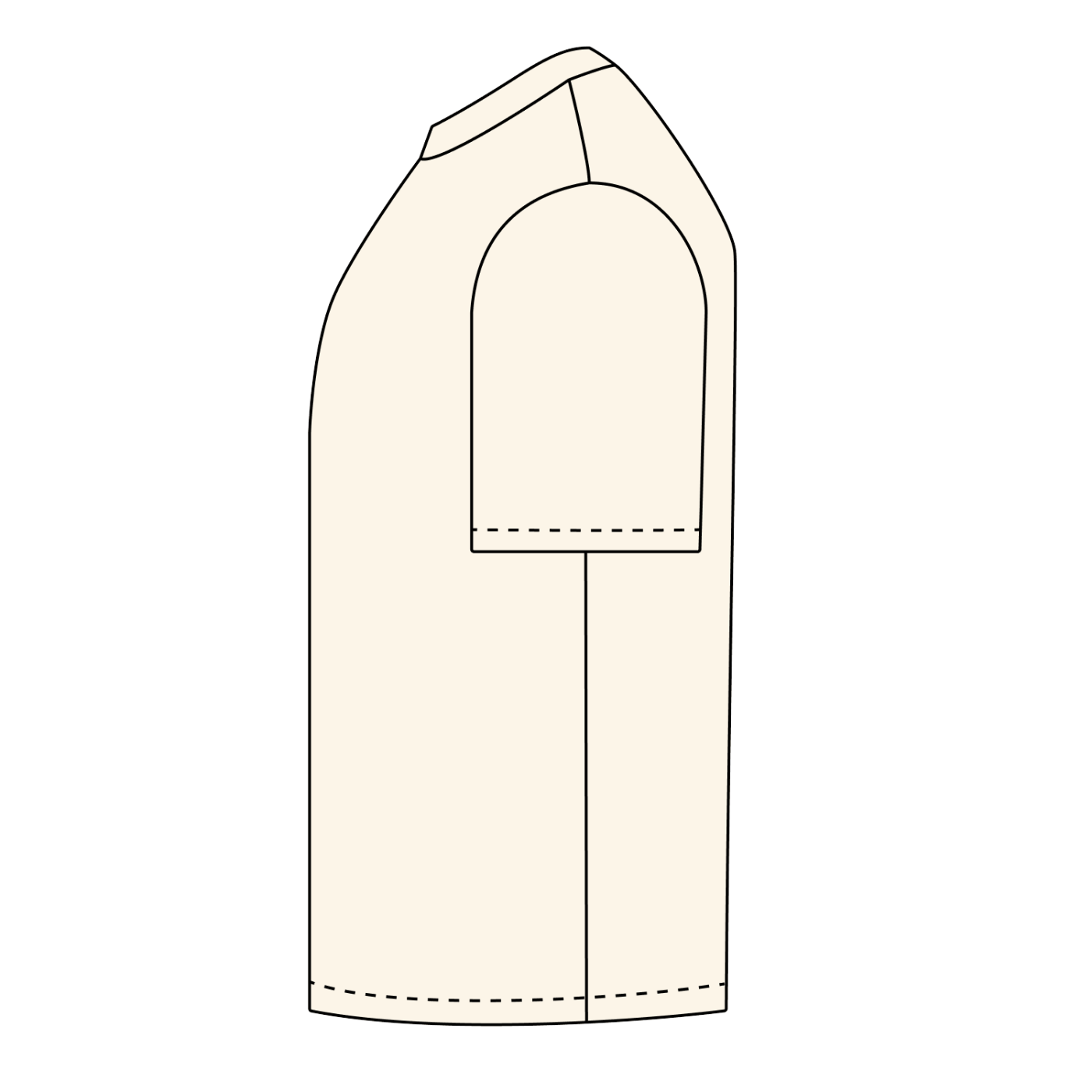 Earth-Tone Heavyweight Tee — 305 GSM