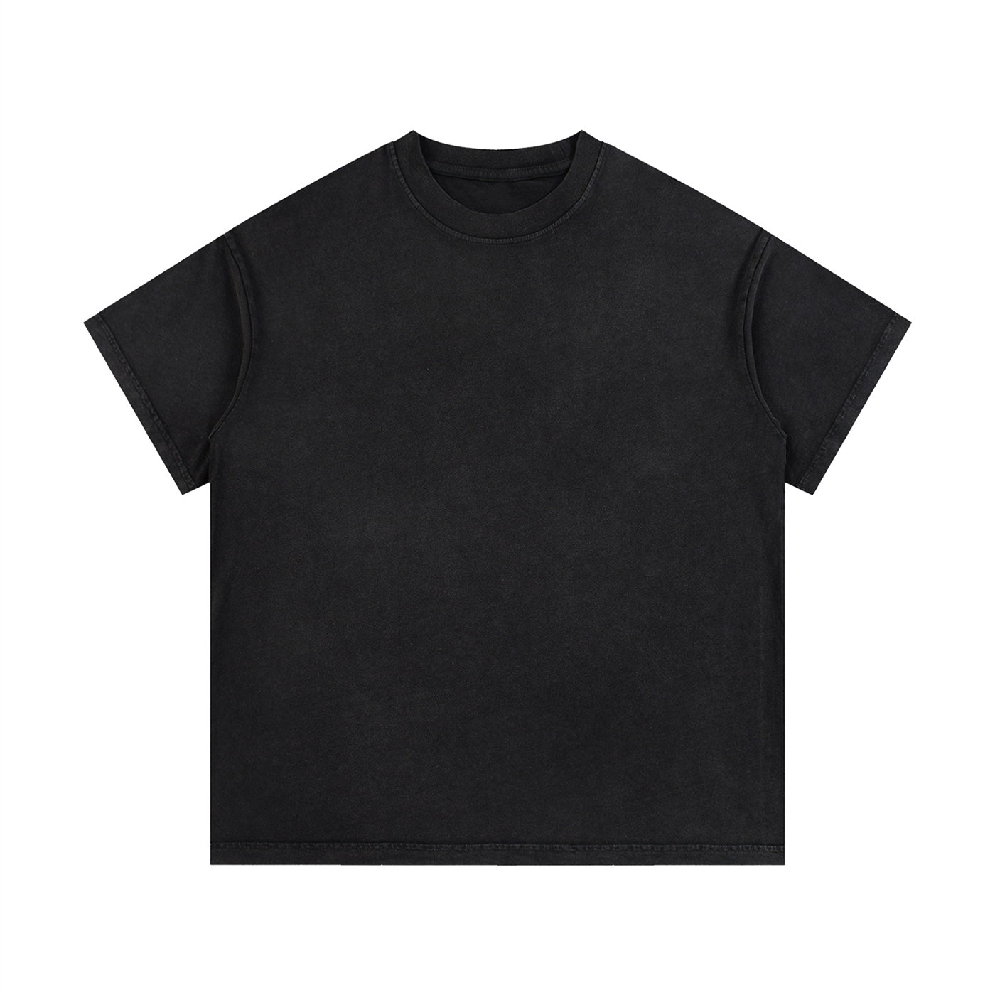 Vintage-Wash Cotton Tee — 230 GSM