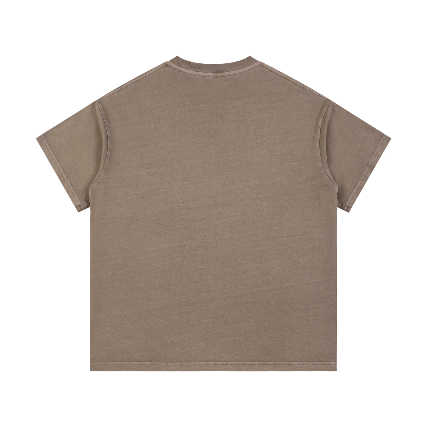Vintage-Wash Cotton Tee — 230 GSM