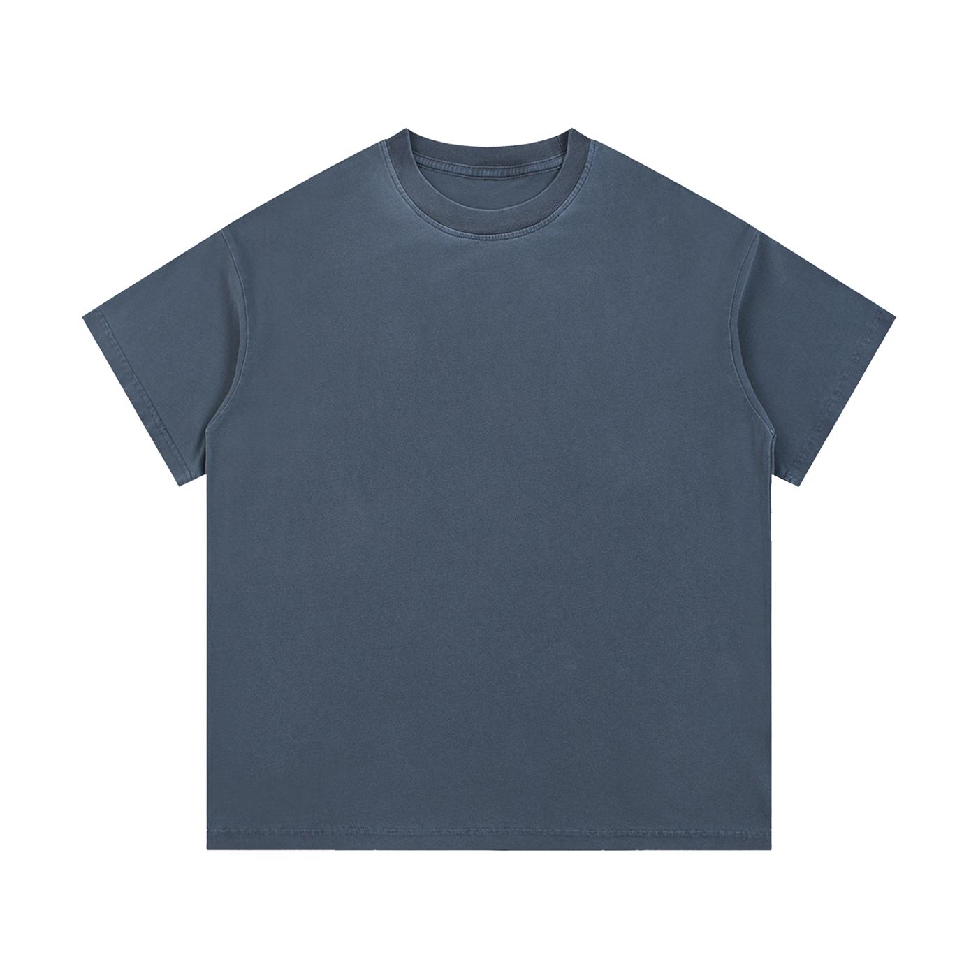 Vintage-Wash Cotton Tee — 230 GSM