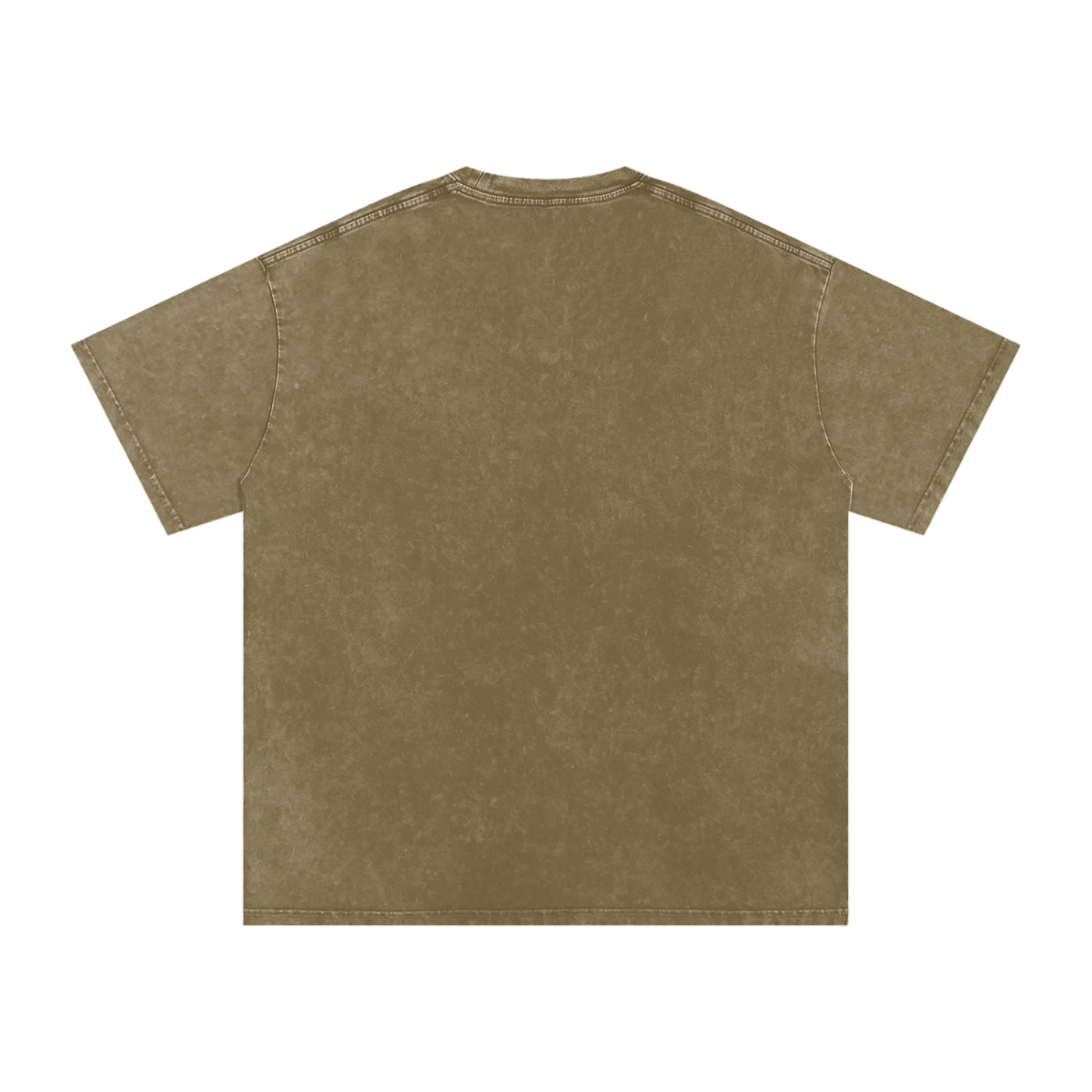 Snow-Washed Oversized Tee — 250 GSM