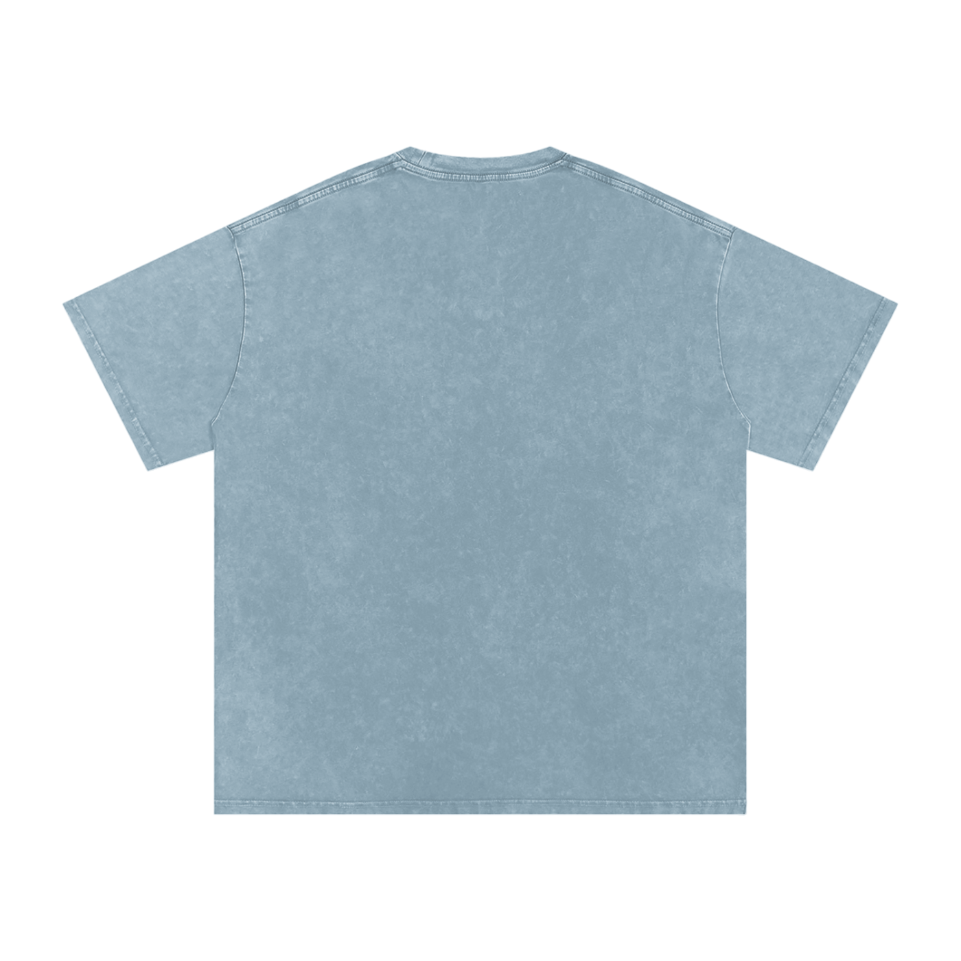 Snow-Washed Oversized Tee — 250 GSM