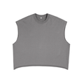 French Terry Boxy Tank — 340 GSM