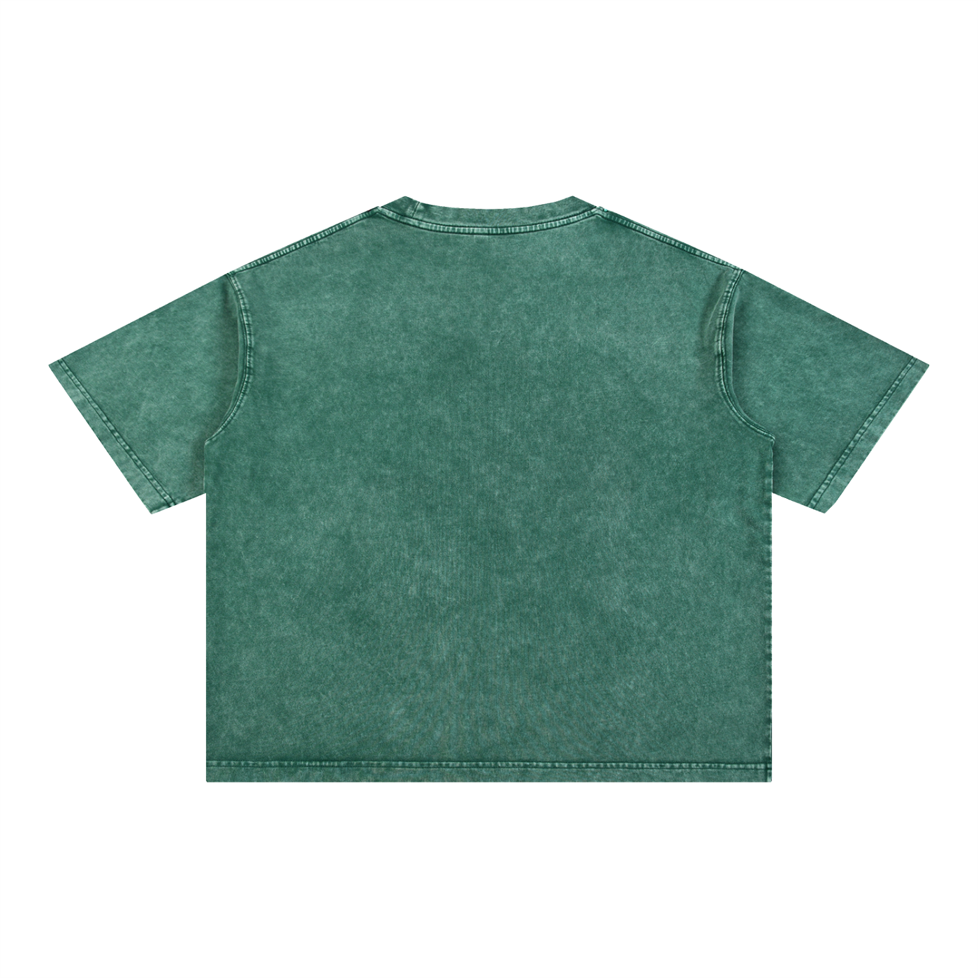 Mineral-Wash Boxy Tee — 275 GSM