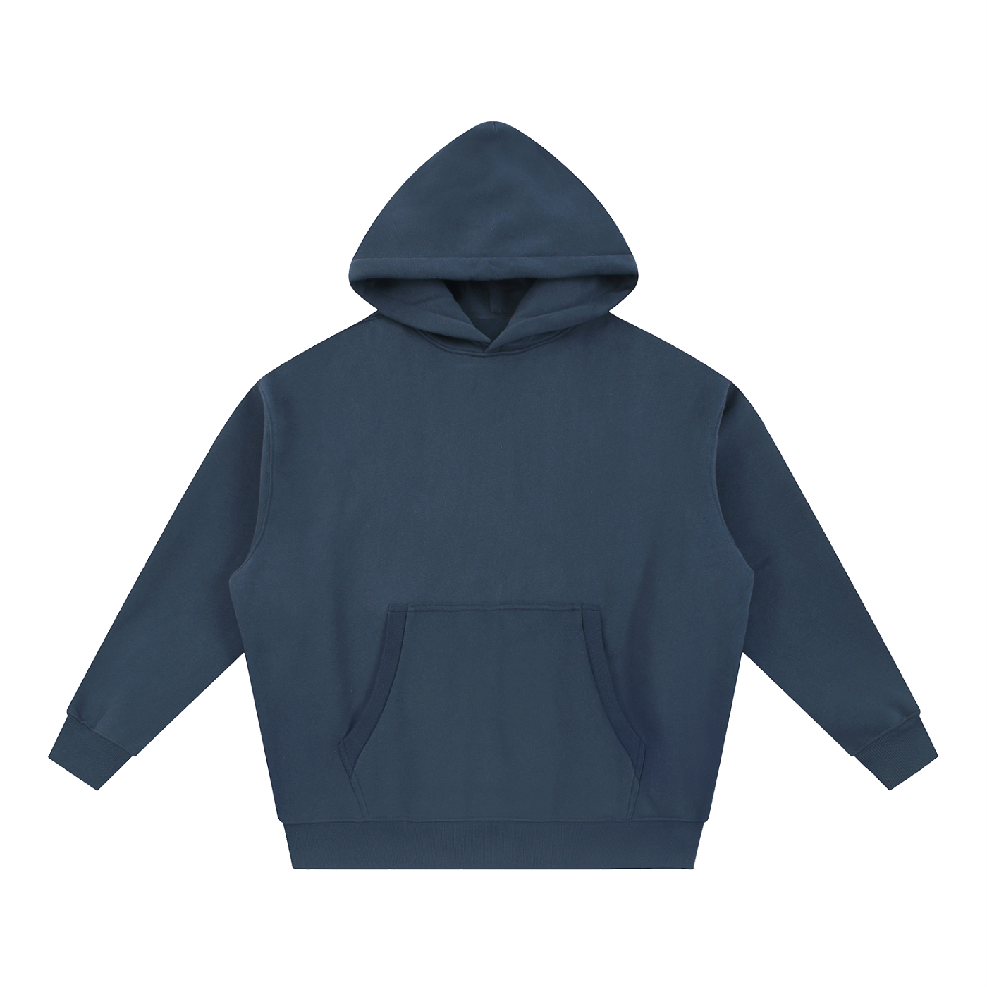 Essential Boxy Fleece Hoodie — 345 GSM
