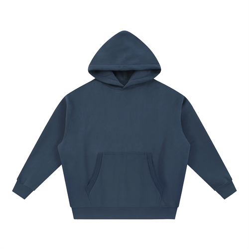 Essential Boxy Fleece Hoodie — 345 GSM