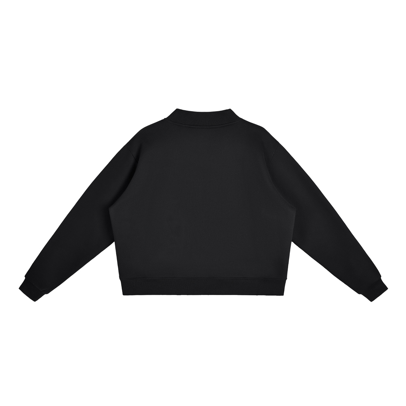 Women's Fleece Mock-Neck Sweatshirt — 350 GSM